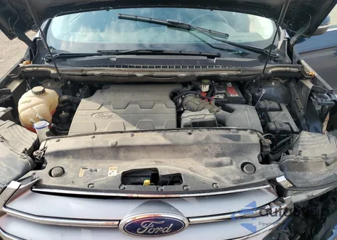 2017 Ford Edge Titanium из США, поврежденный, VIN 2FMPK4K84HBB74422